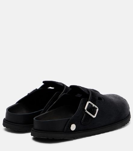 Mules Boston en cuir façon poulain - Birkenstock 1774 - Modalova