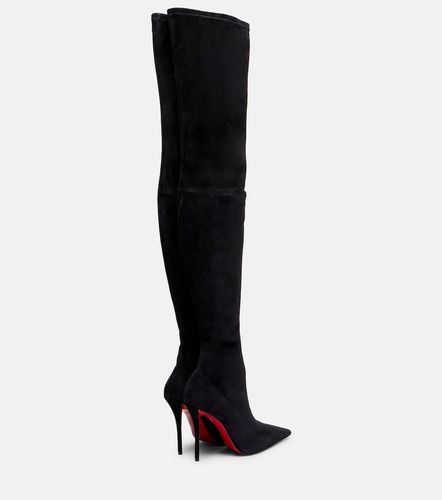Cuissardes Miss Z 100 en daim - Christian Louboutin - Modalova