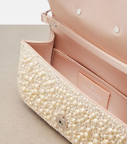 Sac Locò Small en satin à ornements - Valentino Garavani - Modalova