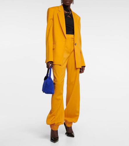 Blazer Bianca en laine mélangée - The Attico - Modalova