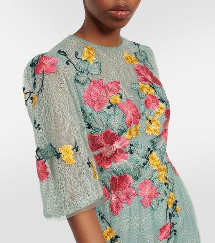Robe longue Liana brodée - Costarellos - Modalova