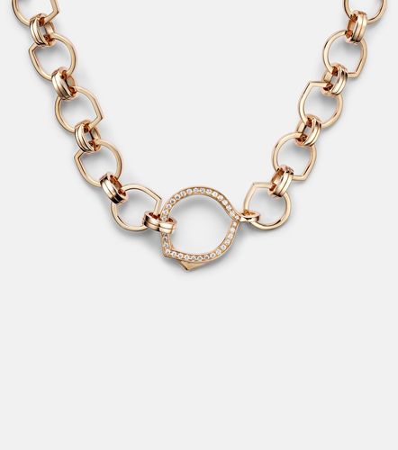 Collier Antifer en or rose 18 ct et diamants - Repossi - Modalova
