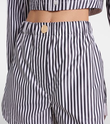 Short Muscari rayé en coton - Sportmax - Modalova