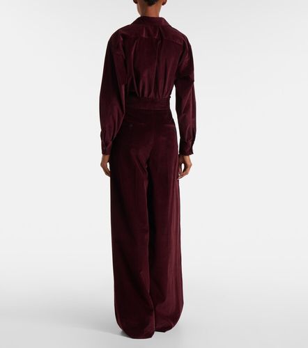 Body Fertile en velours de coton mélangé - Max Mara - Modalova