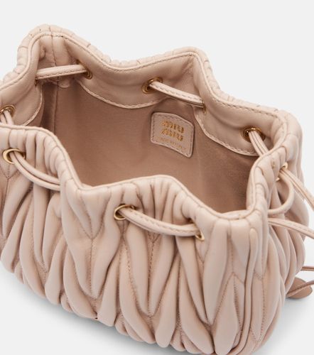 Miu Miu Sac seau en cuir matelassé - Miu Miu - Modalova