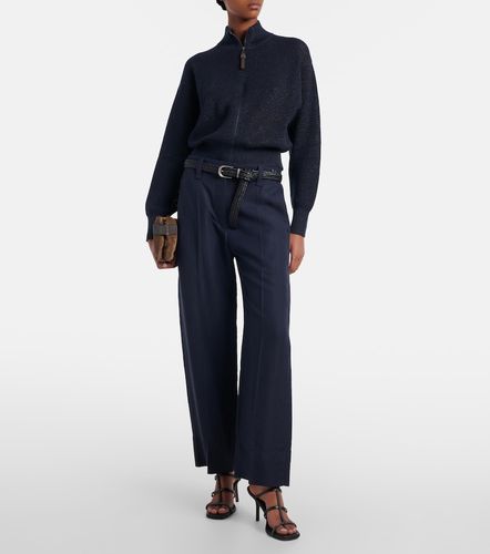 Pantalon ample raccourci - Brunello Cucinelli - Modalova