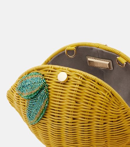 Pochette Lemon en osier - Judith Leiber Couture - Modalova