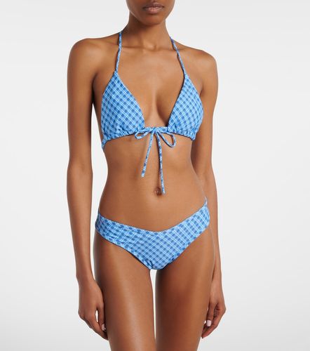 Culotte de bikini Lulu à motif tartan - Montce - Modalova