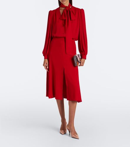 Valentino Jupe midi en soie - Valentino - Modalova