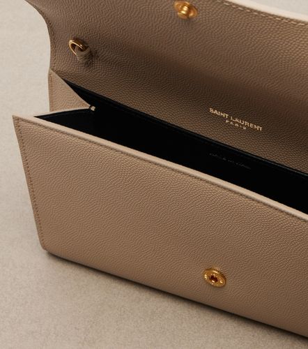 Portefeuille à chaîne Uptown en cuir - Saint Laurent - Modalova