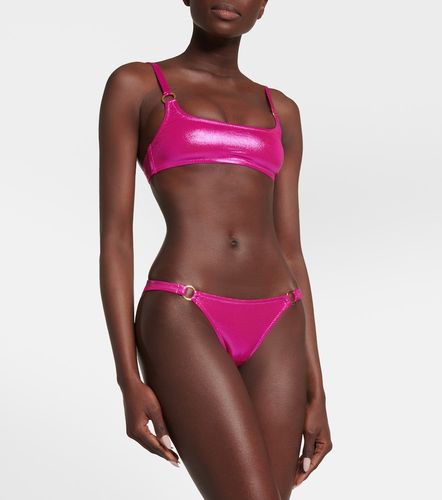 Exclusivité Mytheresa – Haut de bikini Bari métallisé - Melissa Odabash - Modalova