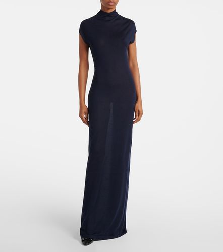 Alaïa Robe longue en cachemire - Alaia - Modalova