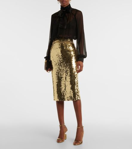 Dolce&Gabbana Jupe midi à sequins - Dolce&Gabbana - Modalova