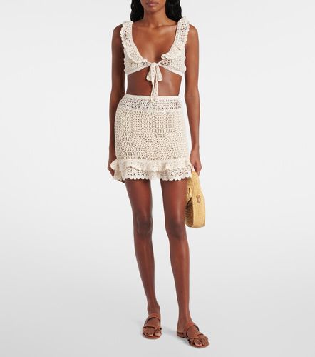 Top Brigitte en crochet de coton - Anna Kosturova - Modalova