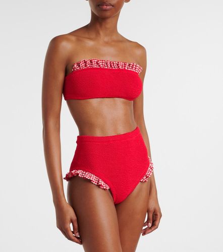 Bikini Peggy à carreaux vichy - Hunza G - Modalova
