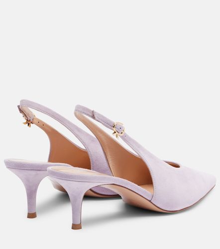 Escarpins slingback Robbie 55 en daim - Gianvito Rossi - Modalova