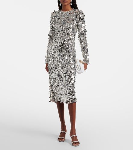 Dolce&Gabbana Robe midi à sequins - Dolce&Gabbana - Modalova