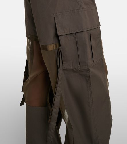 Pantalon cargo en coton à empiècements - Sacai - Modalova