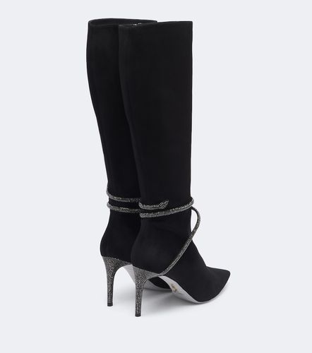 Bottes Cleo en daim à ornements - Rene Caovilla - Modalova