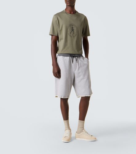 T-shirt en coton à imprimé - Brunello Cucinelli - Modalova