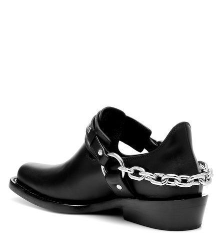 Rabanne Bottines Moto en cuir - Rabanne - Modalova