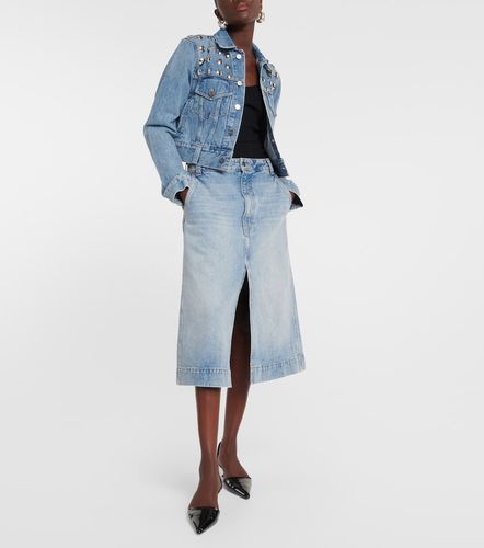 Khaite Jupe midi Charlene en jean - Khaite - Modalova