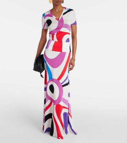 Pucci Jupe longue Marmo en jersey - Pucci - Modalova