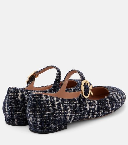 Ballerines Mary Jane Mary Ribbon en bouclé - Gianvito Rossi - Modalova
