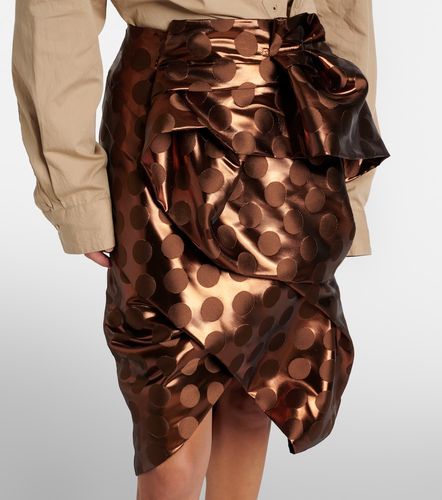 Dries Van Noten Jupe midi en lamé - Dries Van Noten - Modalova