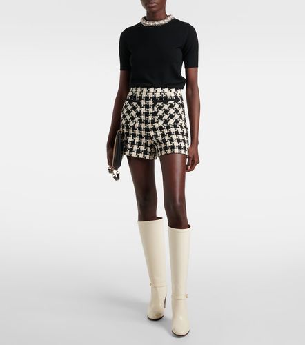 Top brodé en laine vierge - Valentino - Modalova