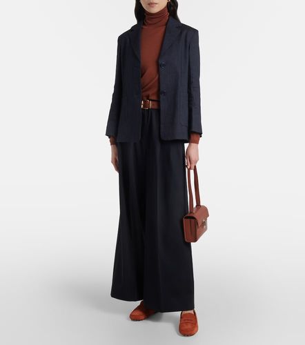 Pantalon ample Nichols à taille haute en laine vierge - 'S Max Mara - Modalova