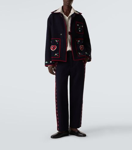Bode Veste Carroll brodée en laine - Bode - Modalova