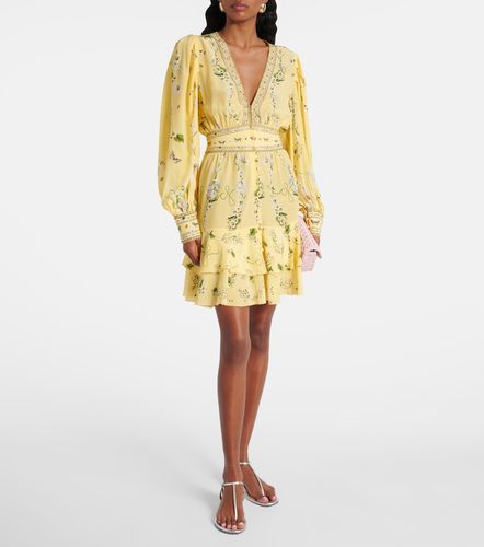 Robe Daisy Chains en soie à ornements - Camilla - Modalova