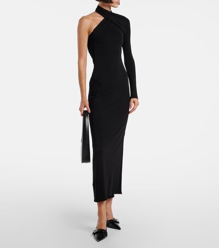 Courrèges Robe longue asymétrique en crêpe - Courreges - Modalova