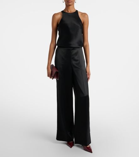 Pantalon ample Dijon en satin - Joseph - Modalova