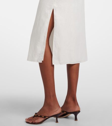 Robe Darya en lin et coton à broderie - Posse - Modalova