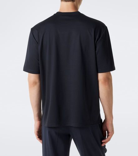 Agnona T-shirt en coton et soie - Agnona - Modalova