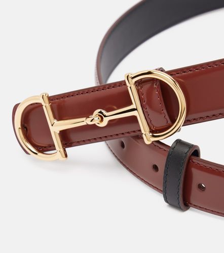 Ceinture réversible Horsebit en cuir - Gucci - Modalova