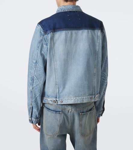 Veste en denim patchwork - Maison Margiela - Modalova