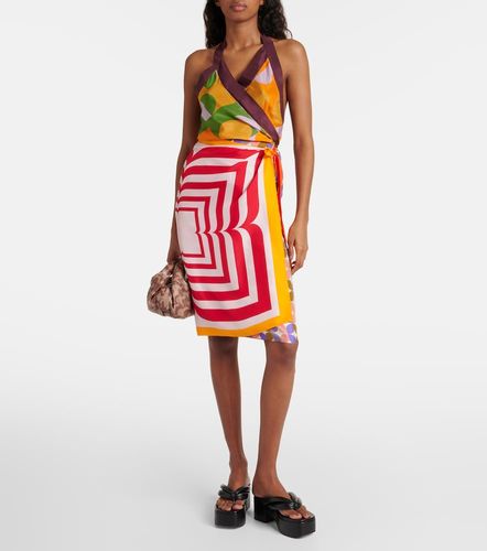 Top en soie à imprimé - Dries Van Noten - Modalova