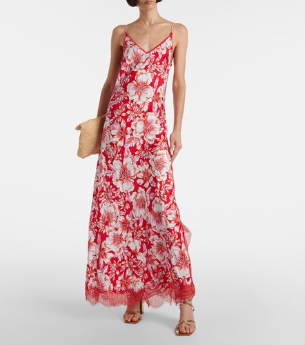 Robe midi Lucia imprimée - Poupette St Barth - Modalova