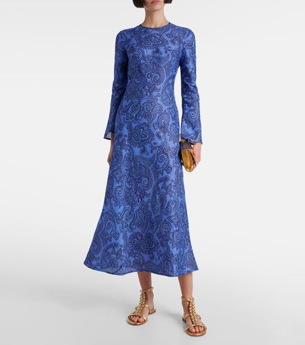 Robe longue Ottie Bias en lin - Zimmermann - Modalova