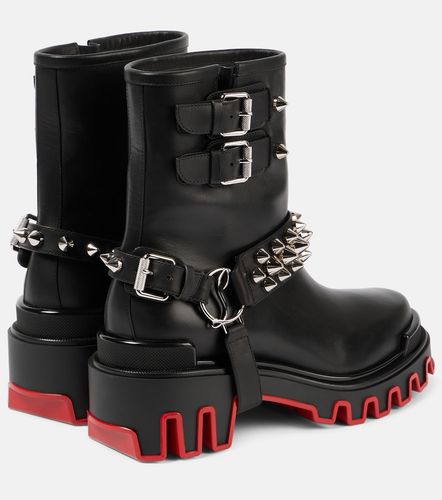Bottines Dune Bike en cuir - Christian Louboutin - Modalova