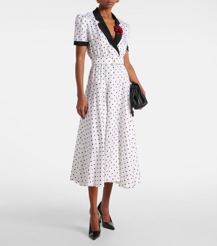 Rodarte Robe midi en soie à pois - Rodarte - Modalova