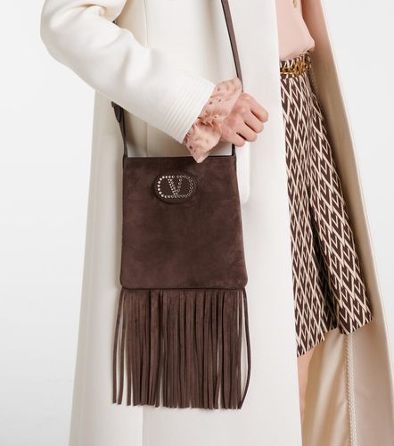 Sac à bandoulière Nellcôte en daim - Valentino Garavani - Modalova