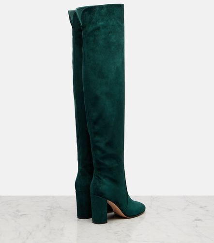 Gianvito Rossi Cuissardes en daim - Gianvito Rossi - Modalova