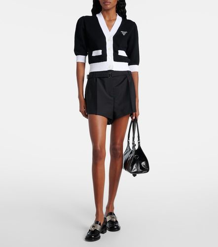 Prada Cardigan raccourci en coton - Prada - Modalova