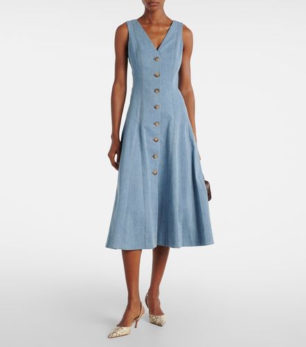 Robe midi Lou en jean - Veronica Beard - Modalova