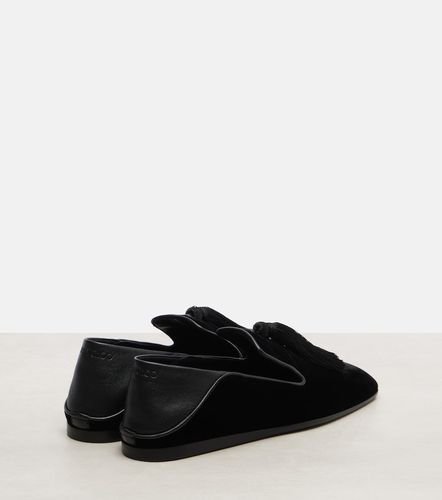 Slip-on Eliot Slipper en velours - Jimmy Choo - Modalova