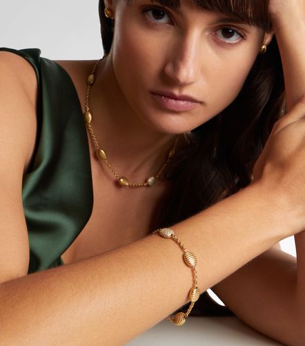 Bracelet Isla Gare en or 18 ct et diamants - Pamela Zamore - Modalova